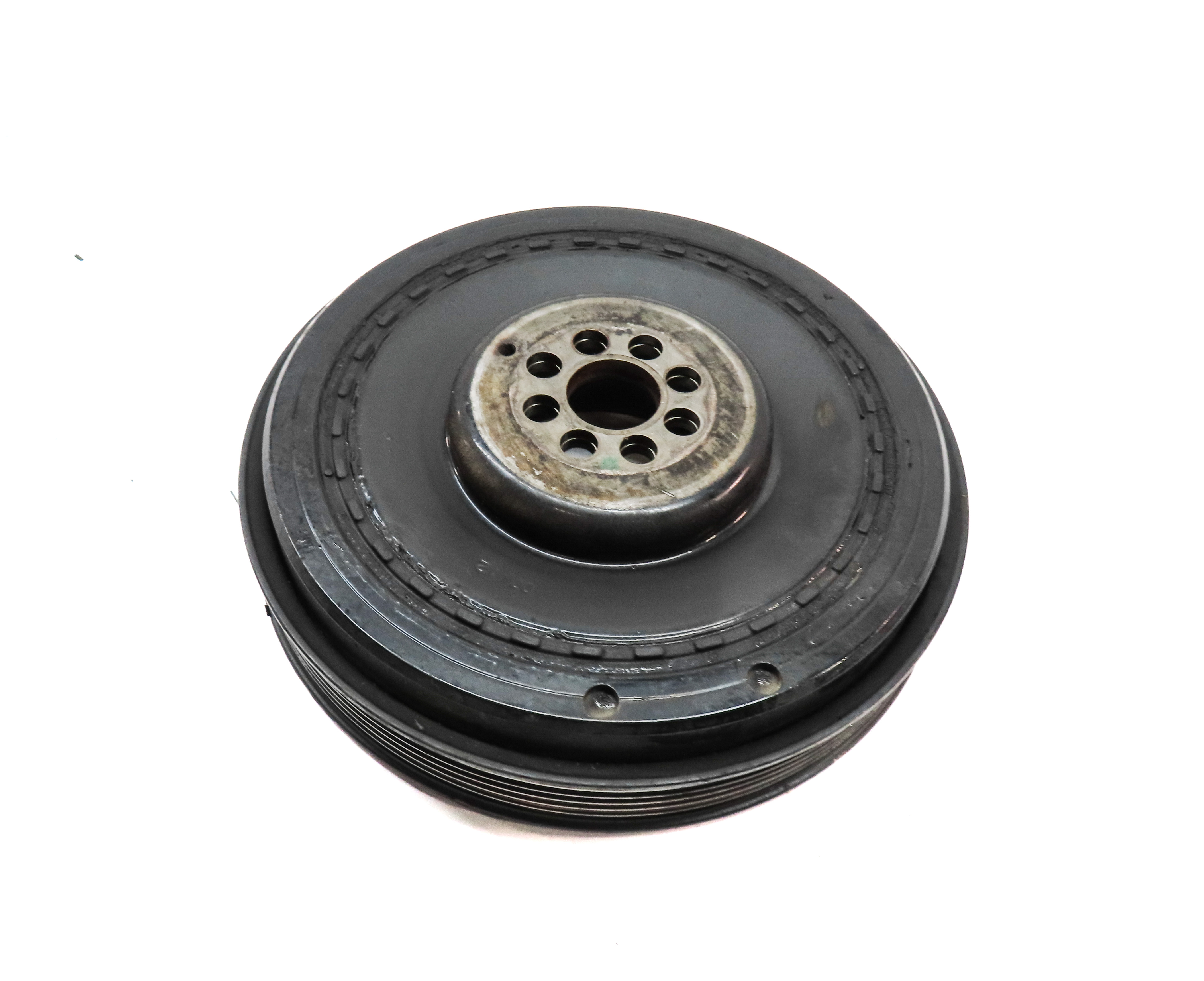 09-12 VW TOUAREG AUDI Q7 (4L) 3.0L TDI DIESEL ENGINE HARMONIC BALANCER PULLEY — exact item pictured